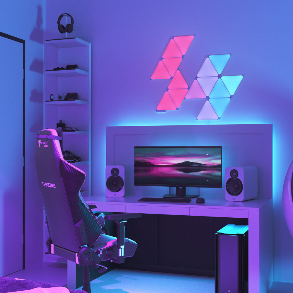 Nanoleaf Shapes - Triangles Starter Kit (15 Panels) - Mac Addict