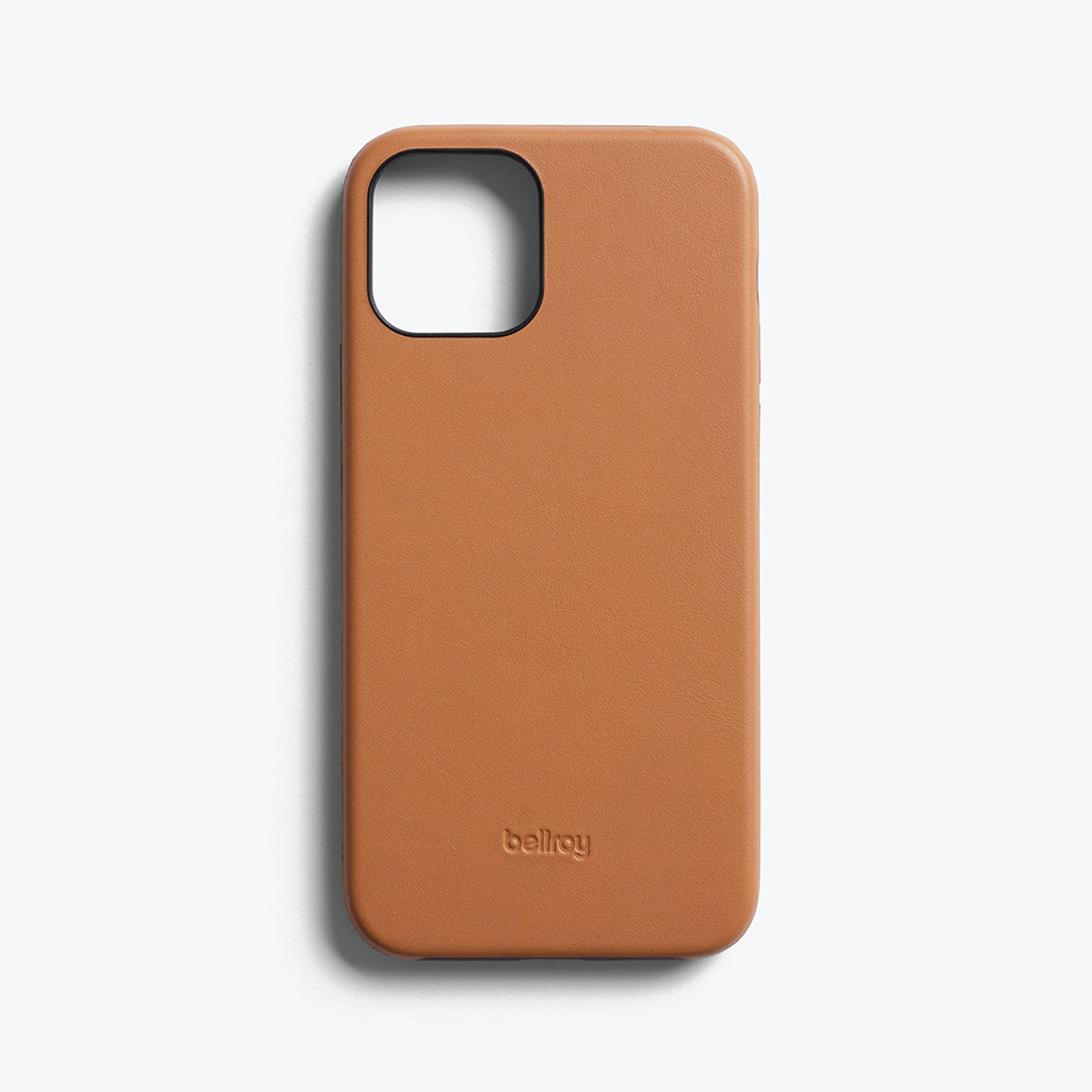 Bellroy Slim Genuine Leather Case For iPhone iPhone 12 mini - TOFFEE - Mac Addict