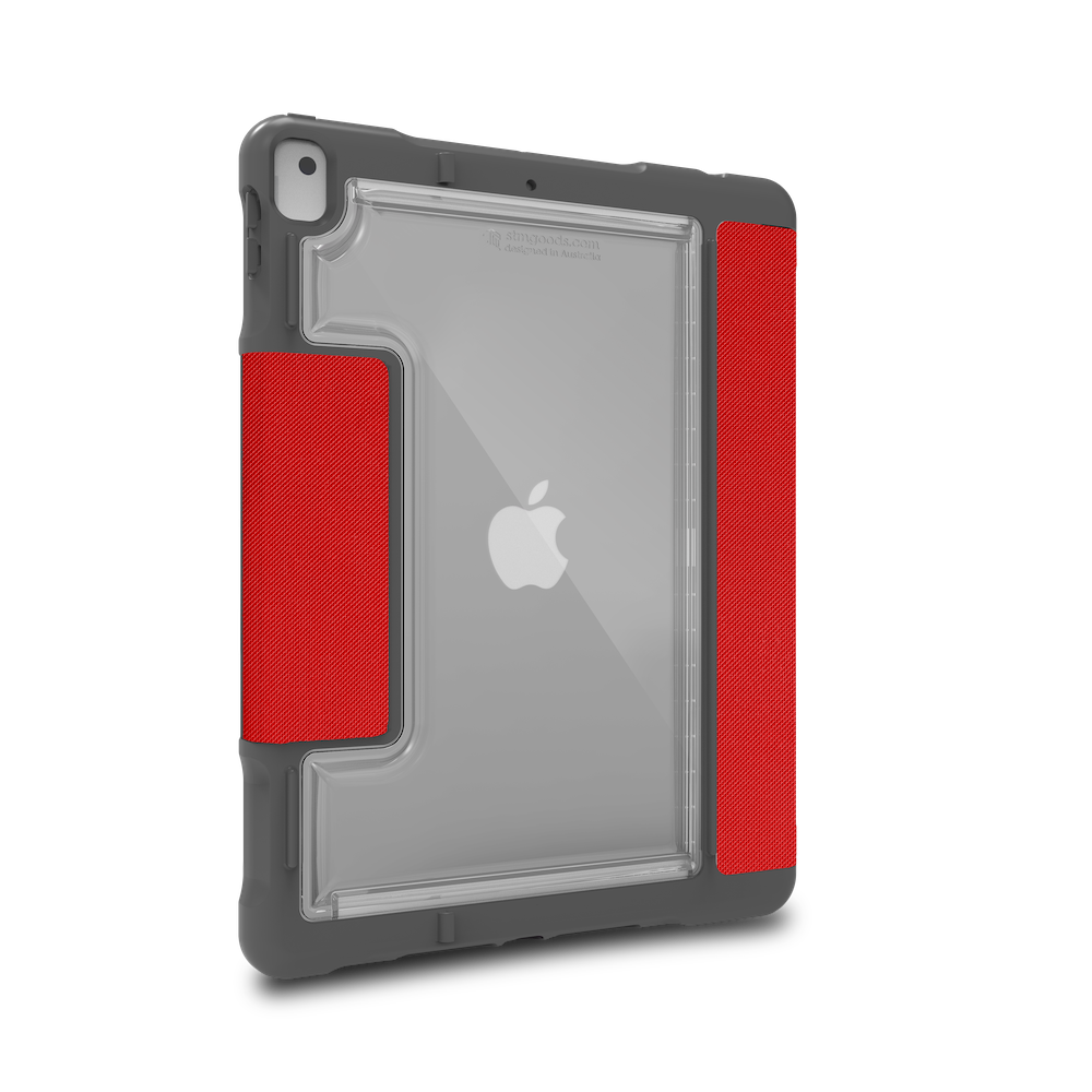 STM Dux Plus Duo Rugged Case For iPad 8th/7th Gen - Red - Mac Addict