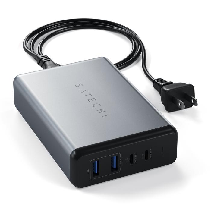 Satechi 108W Pro Type-C PD Charger w/ 2 x USB-C & 2 x USB-A - Mac Addict