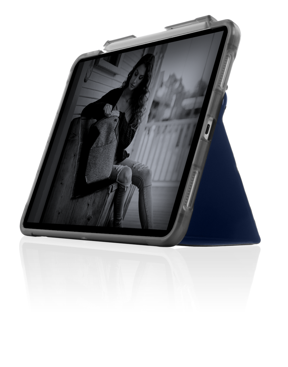 STM Dux Studio Rugged Case For iPad Pro 11" 2nd/1st Gen - Midnight Blue - Mac Addict