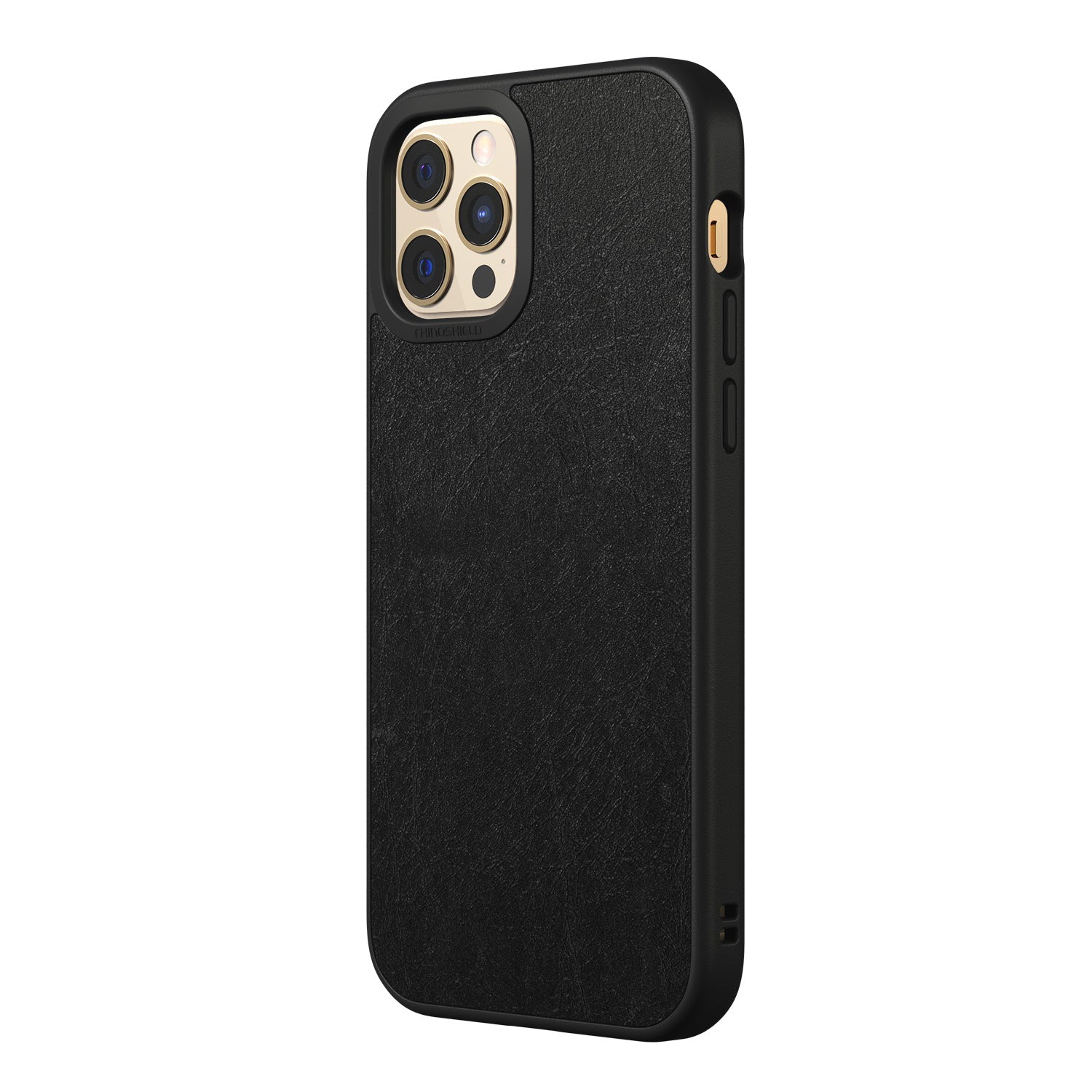 RhinoShield SolidSuit Rugged Case For iPhone 12 / 12 Pro  - Genuine Leather - Mac Addict