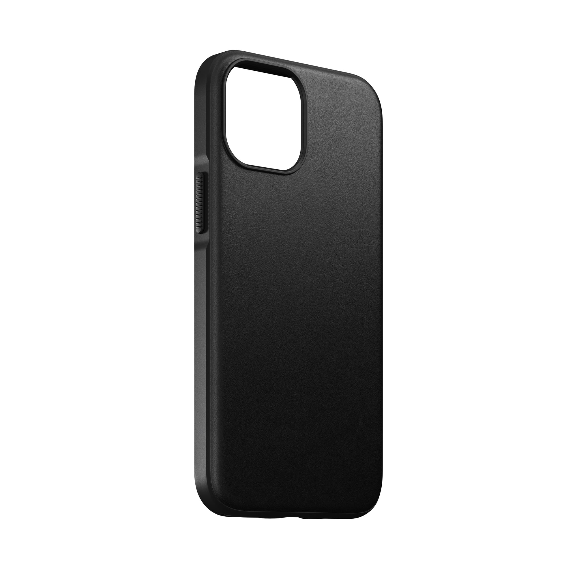 Nomad Modern Leather Case w/ MagSafe For iPhone 13 mini - BLACK - Mac Addict