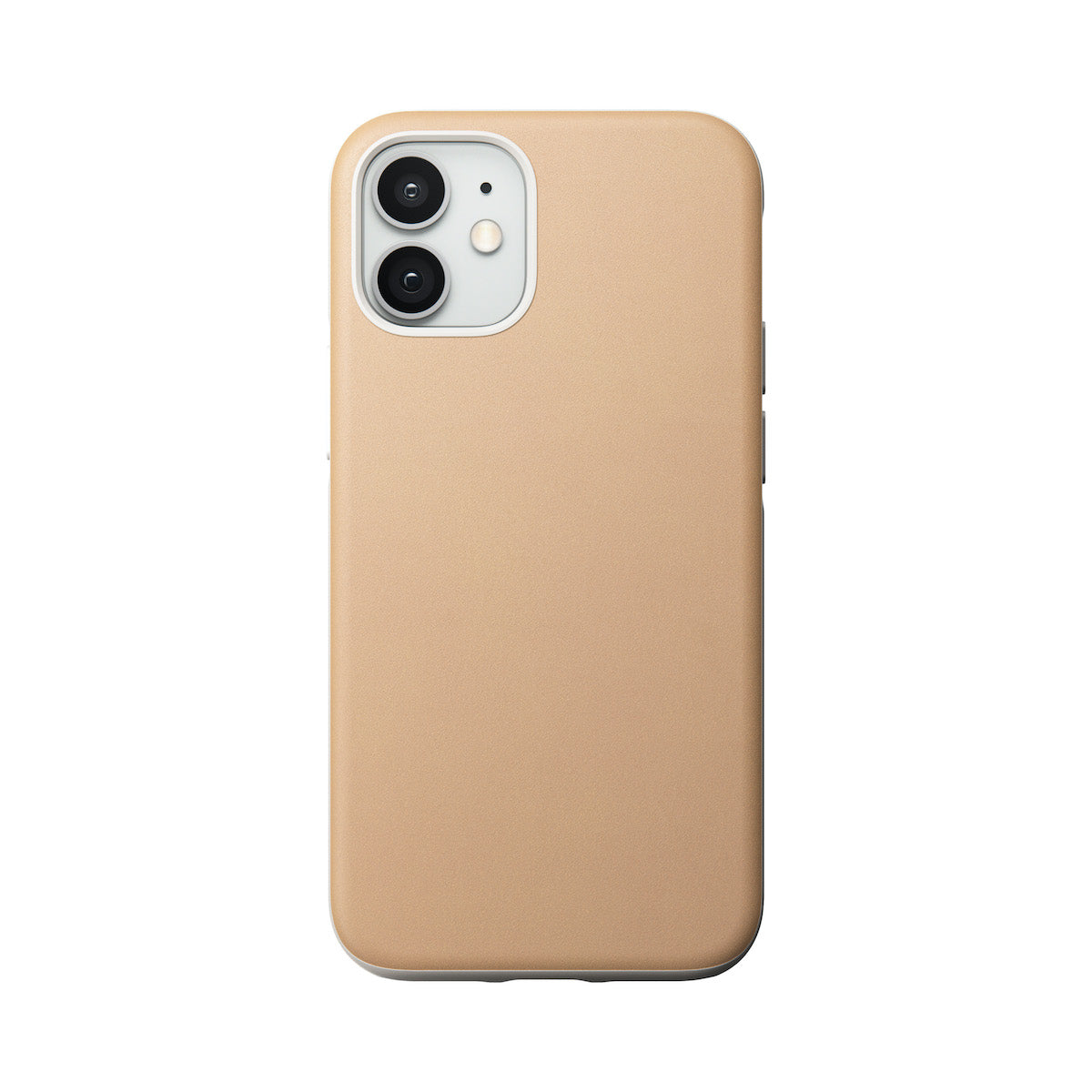 Nomad Rugged Leather Case w/ MagSafe For iPhone 12 Mini - Natural - Mac Addict
