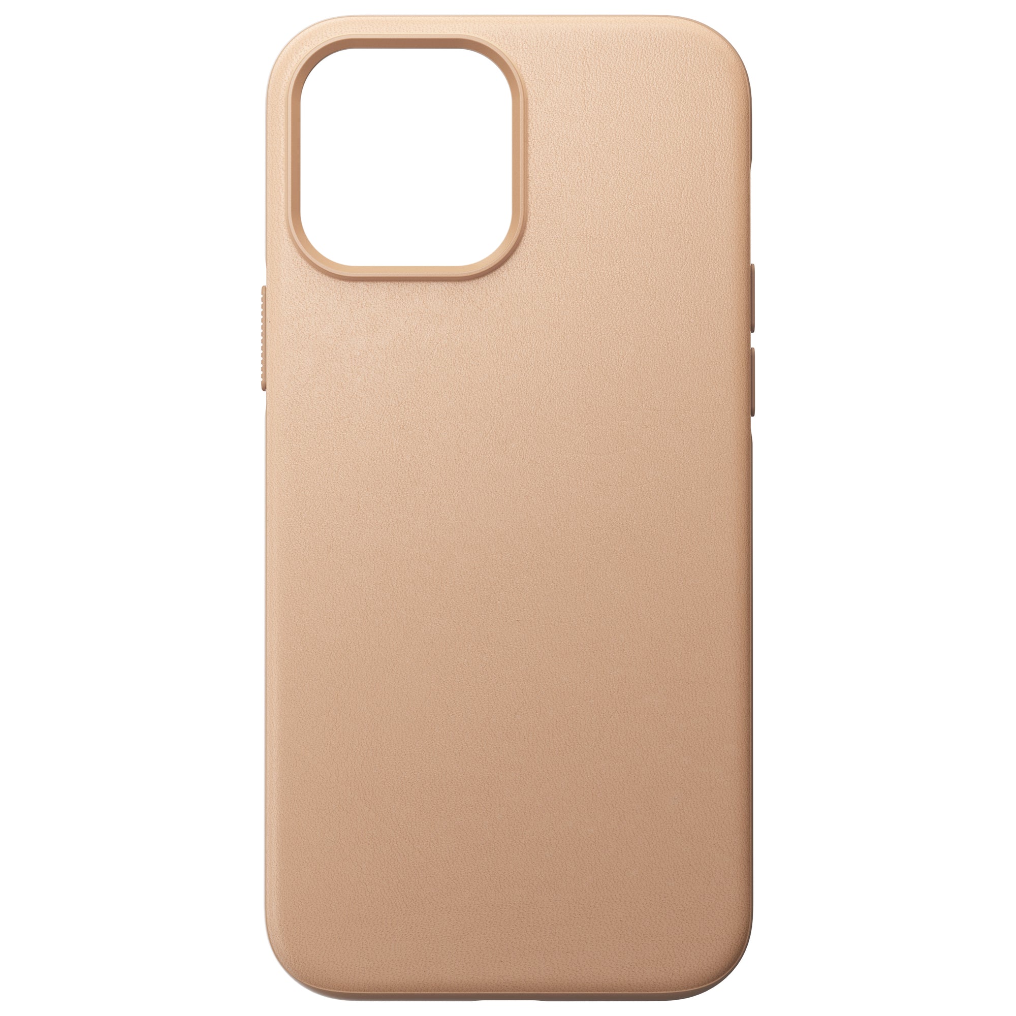 Nomad Modern Leather Case w/ MagSafe For iPhone 13 Pro Max - NATURAL - Mac Addict