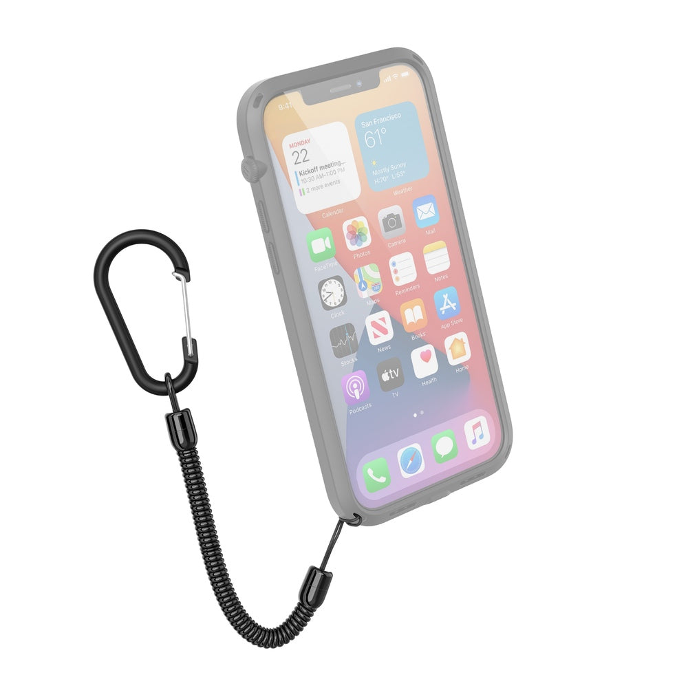 Catalyst Crux Gear - Coiled Lanyard & Carabiner - Mac Addict