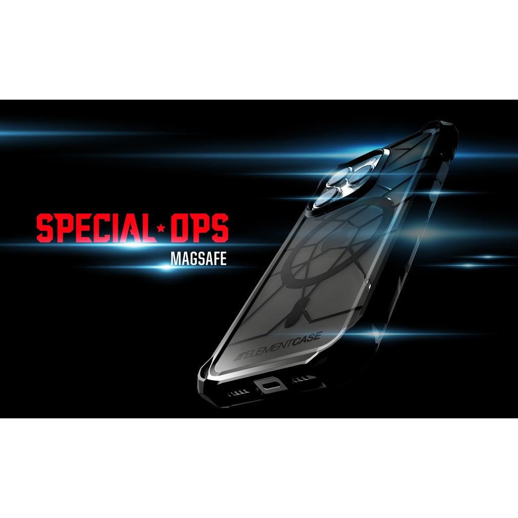Element Case Special Ops X5 Case w/ MagSafe  iPhone 14 Plus 6.7 - SMOKE
