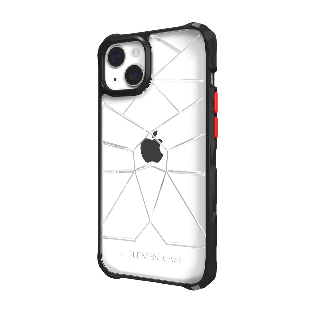 Element Case Special Ops X5 Case For iPhone 14 Standard 6.1 - CLEAR