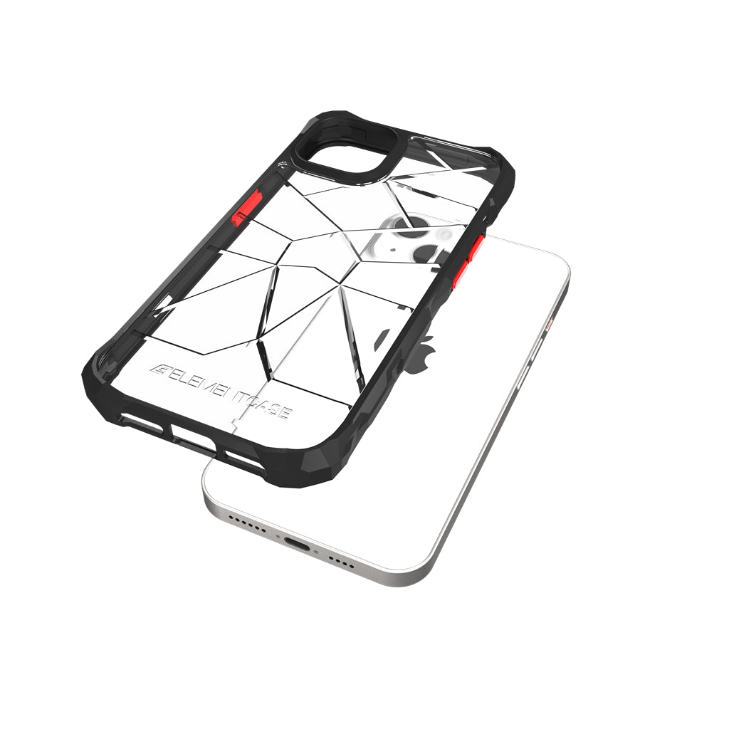 Element Case Special Ops X5 Case For iPhone 14 Standard 6.1 - CLEAR