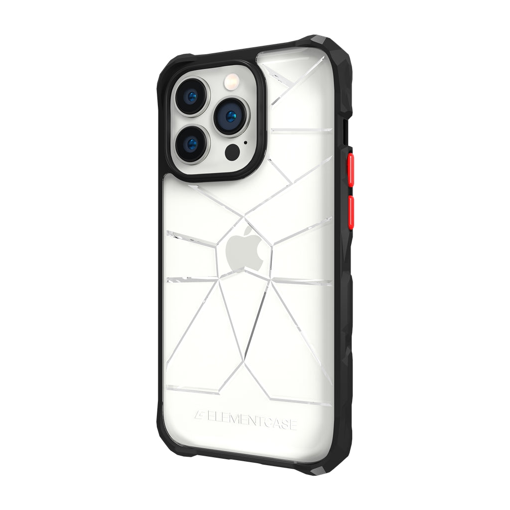 Element Case Special Ops X5 Case For iPhone 14 Pro 6.1 - CLEAR