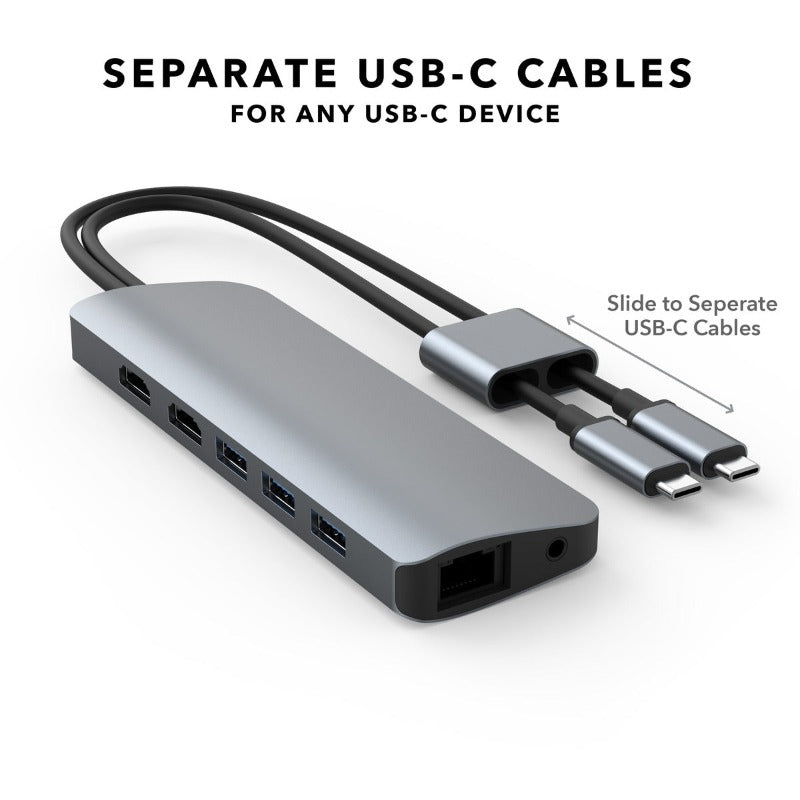 HyperDrive Viper 10-in-2 USB-C Hub w/ Dual HDMI + Ethernet