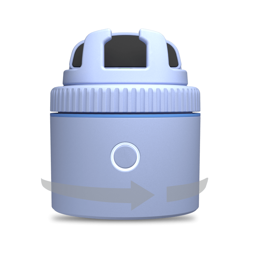 Pivo Pod Lite 360 Degree Auto Rotating Pod for Content Creation - Blue - Mac Addict