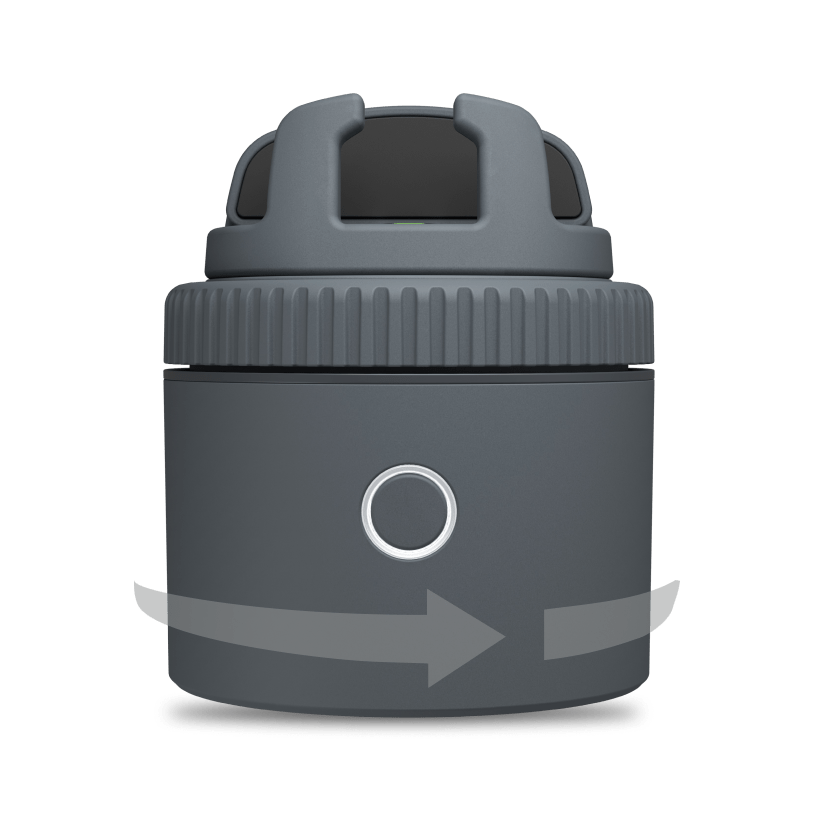Pivo Pod Lite 360 Degree Auto Rotating Pod for Content Creation - Gray - Mac Addict
