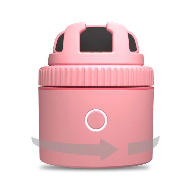 Pivo Pod Lite 360 Degree Auto Rotating Pod for Content Creation - Pink - Mac Addict