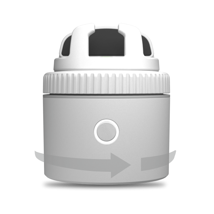 Pivo Pod Lite 360 Degree Auto Rotating Pod for Content Creation - White - Mac Addict