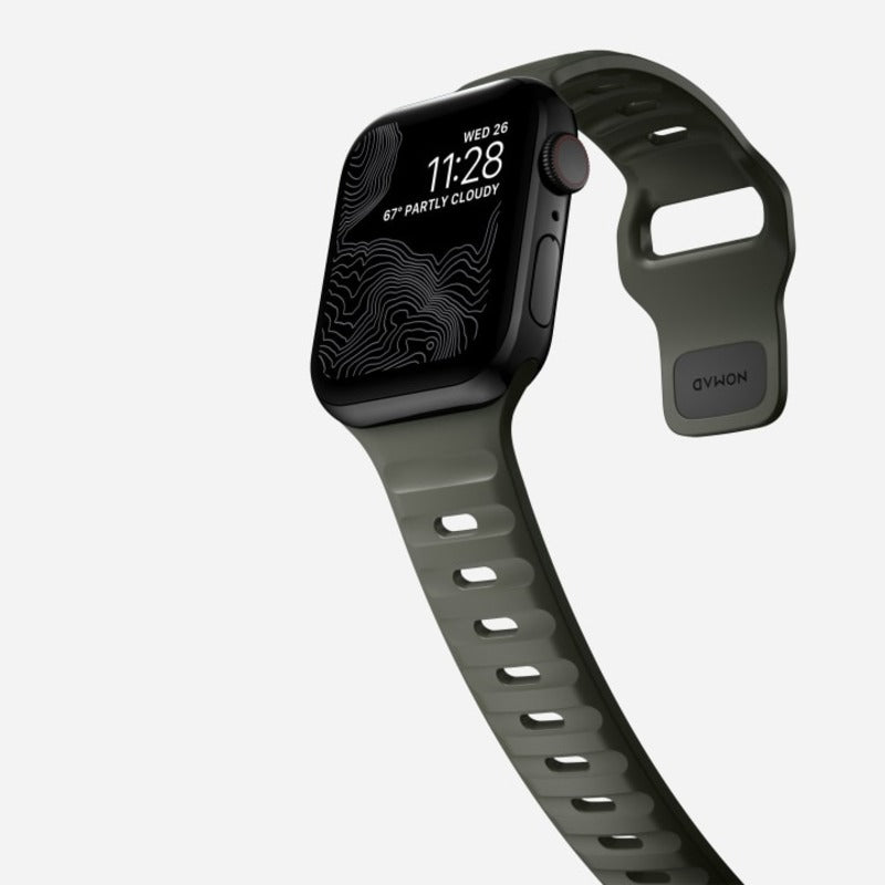 Nomad Sport Band 45mm Bracelet - Ash Green