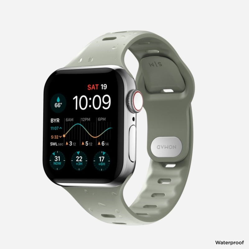 Nomad Sport Slim Band 41mm Waterproof Bracelet - Sage