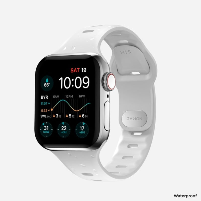 Nomad Sport Slim Band 41mm Waterproof Bracelet - White