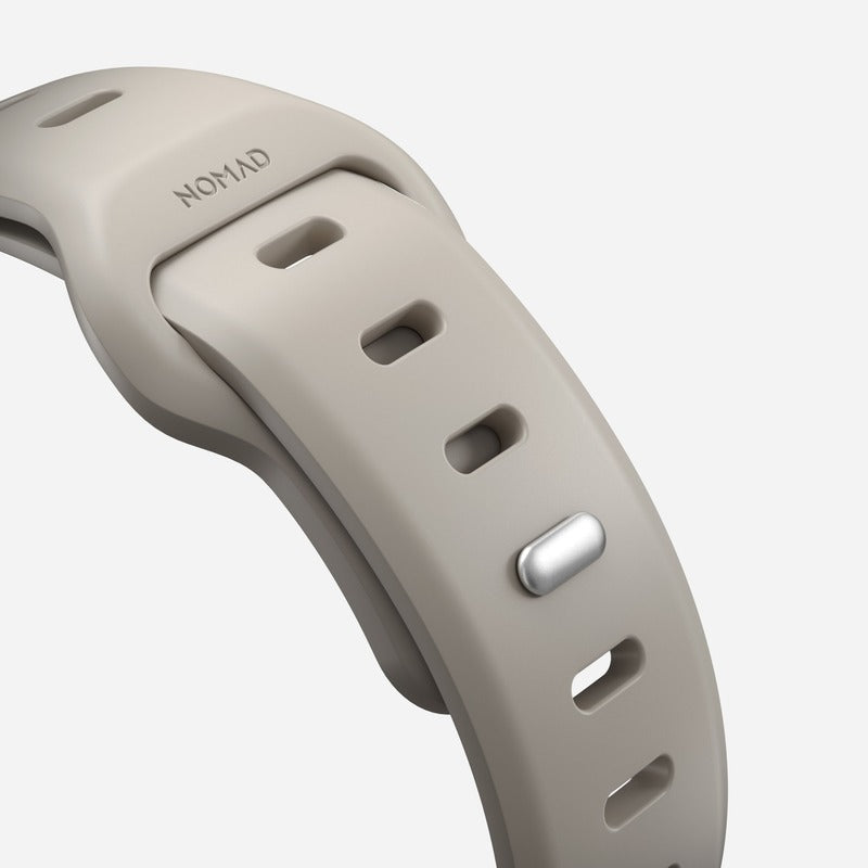 Nomad Sport Slim Band 42mm/44mm/45mm/49mm Waterproof Bracelet for Apple Watch - Bone