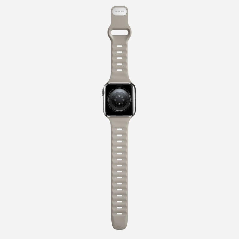 Nomad Sport Slim Band 42mm/44mm/45mm/49mm Waterproof Bracelet for Apple Watch - Bone