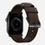 Nomad Modern Band 42mm/44mm/45mm/49mm Black Hardware Nomad Leather Bracelet - Brown