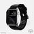Nomad Modern Band 41mm Silver Hardware Leather Bracelet - Black