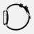 Nomad Modern Band 41mm Silver Hardware Leather Bracelet - Black