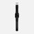 Nomad Modern Band 41mm Silver Hardware Leather Bracelet - Black