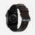 Nomad Active Band Pro 41mm Black Hardware Leather Bracelet - Classic Brown