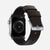 Nomad Active Band Pro 41mm Silver Hardware Leather Bracelet - Classic Brown