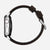 Nomad Active Band Pro 41mm Silver Hardware Leather Bracelet - Classic Brown