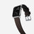 Nomad Active Band Pro 41mm Silver Hardware Leather Bracelet - Classic Brown