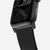 Nomad Active Band Pro 45mm Black Hardware Leather Bracelet - Black