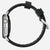 Nomad Rugged Band 45mm Silver Hardware Bracelet - Black
