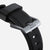 Nomad Rugged Band 45mm Silver Hardware Bracelet - Black