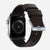 Nomad Active Band Pro 45mm Silver Hardware Leather Bracelet - Classic Brown