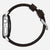 Nomad Active Band Pro 45mm Silver Hardware Leather Bracelet - Classic Brown