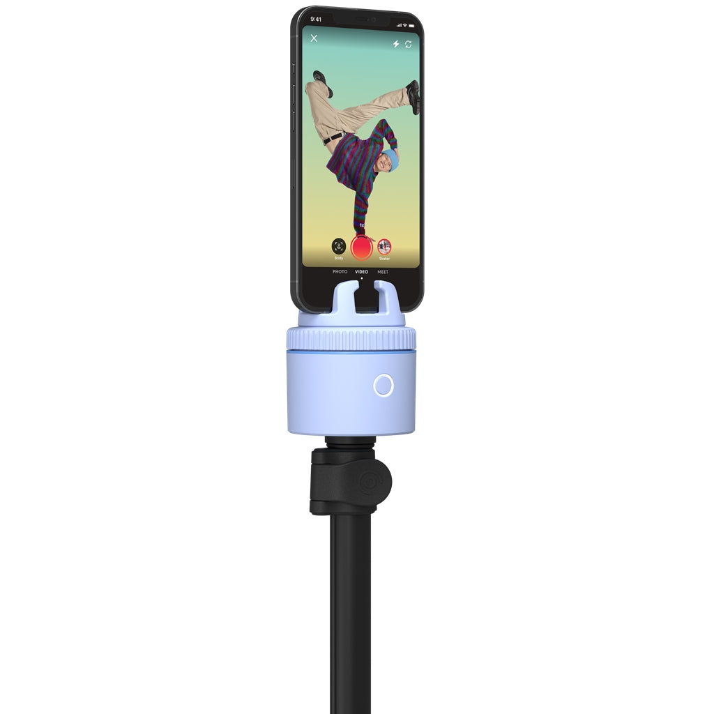 Pivo Pod Lite 360 Degree Auto Rotating Pod for Content Creation - Blue - Mac Addict