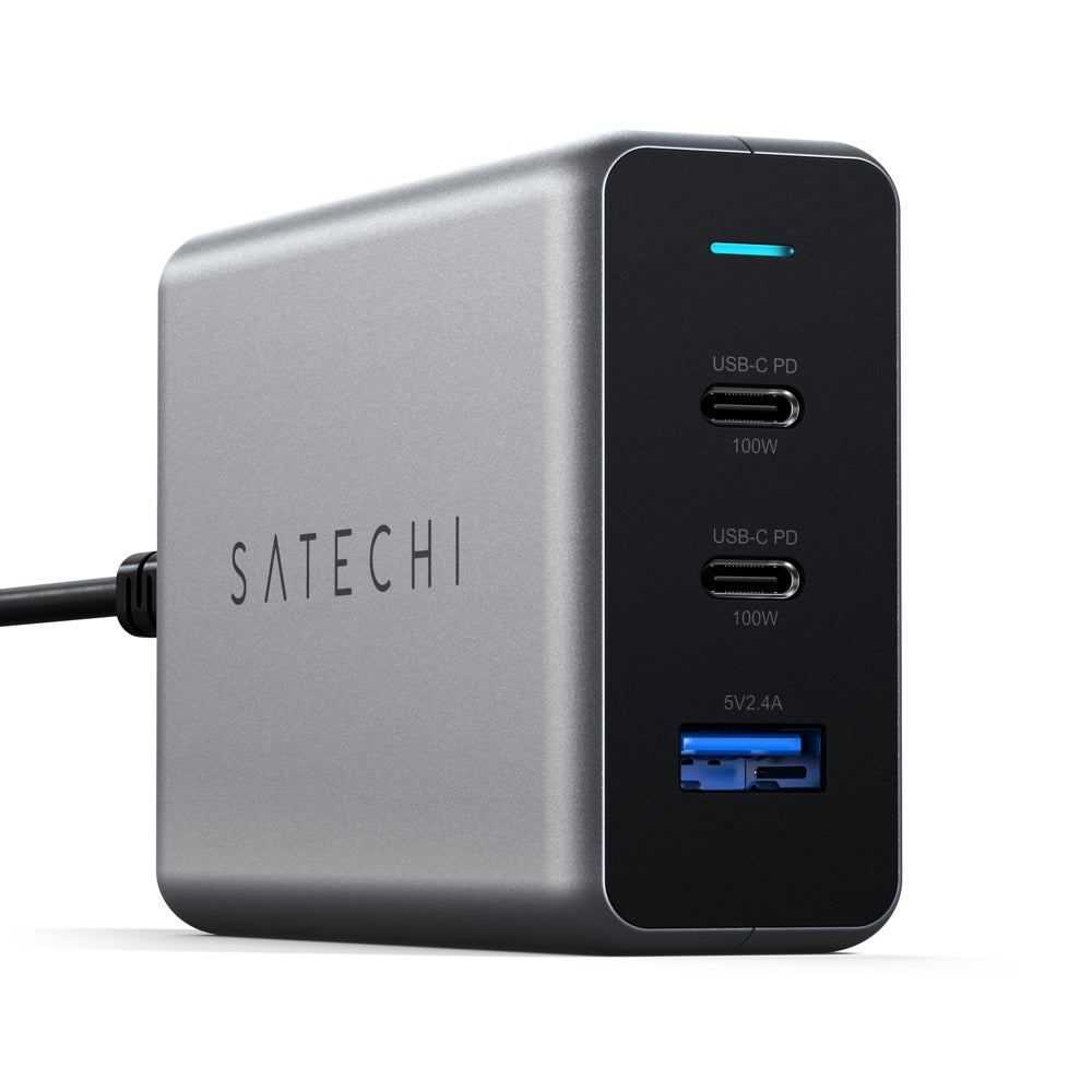 Satechi 100W USB-C PD GaN Compact Charger - Mac Addict