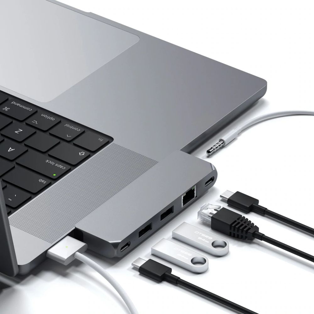 Satechi Pro Hub Mini w/ USB-C Data + Ethernet