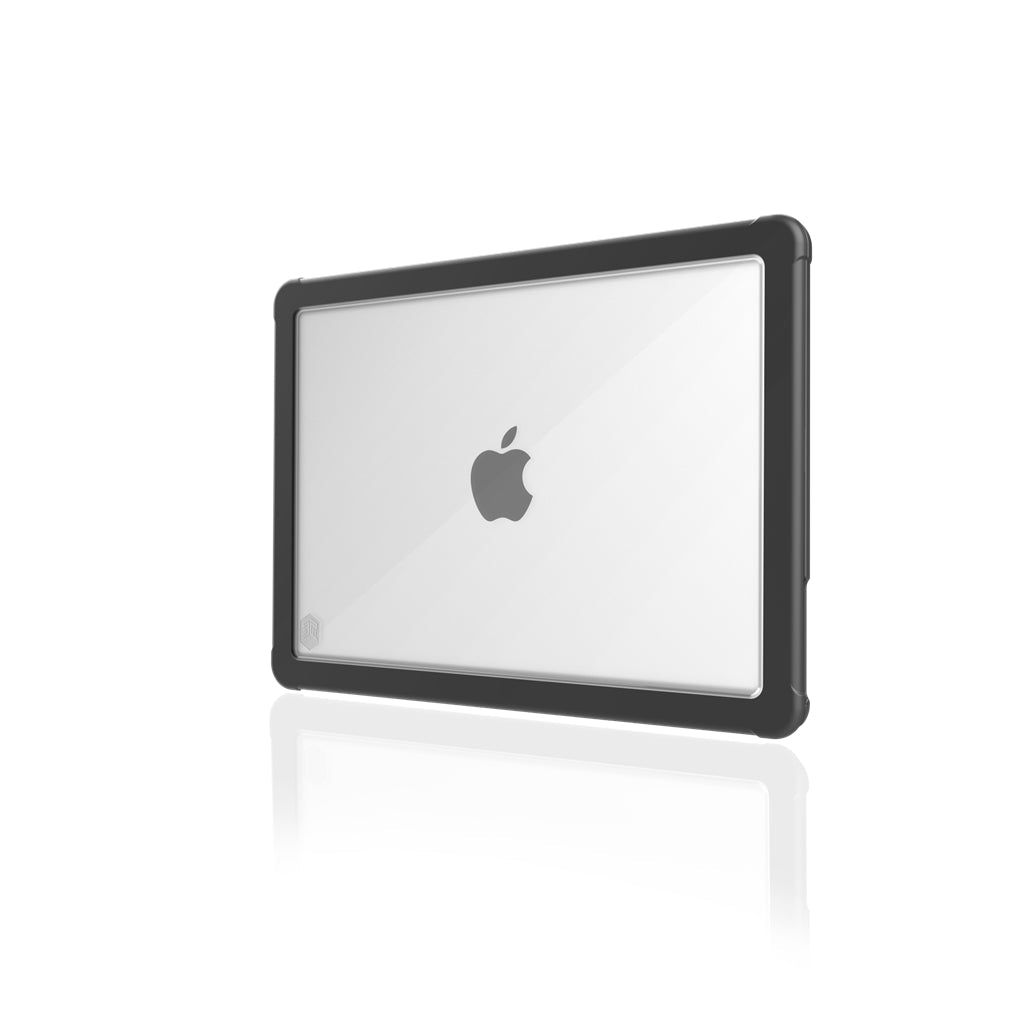 STM Dux Rugged Case for Macbook Air 13.6 inch 2022 M2 - Black Clear