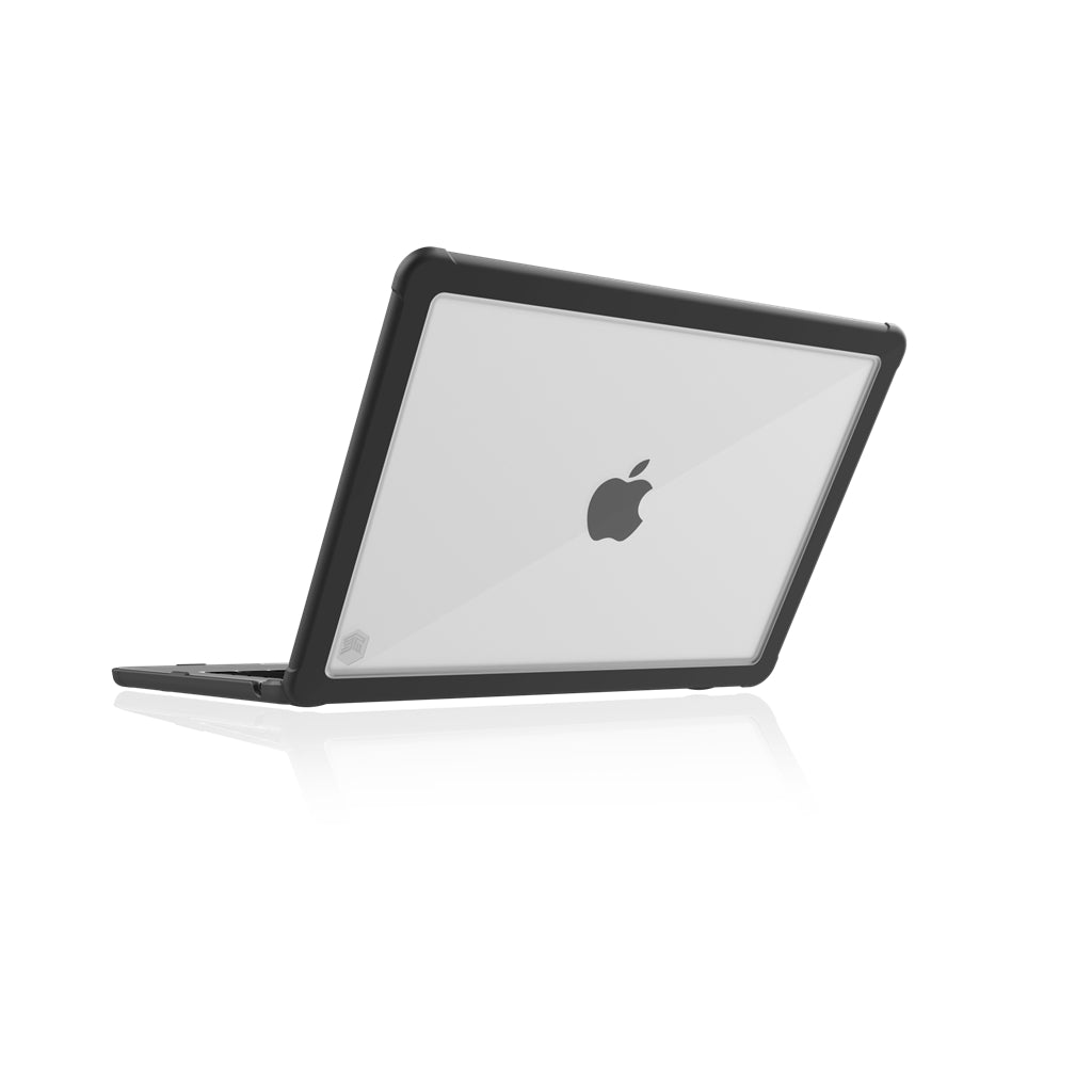 STM Dux Rugged Case for Macbook Air 13.6 inch 2022 M2 - Black Clear