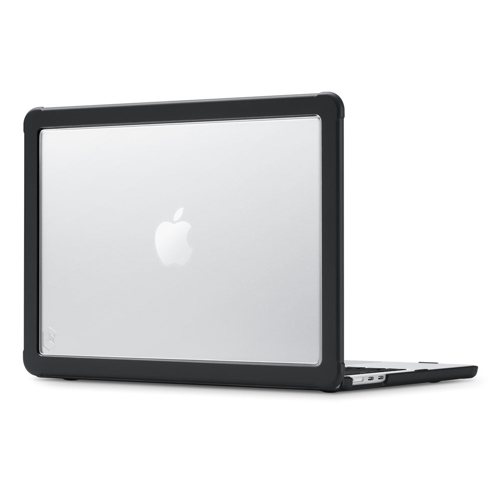 STM Dux Rugged Case for Macbook Air 13.6 inch M1 &amp; M2 - Black Clear