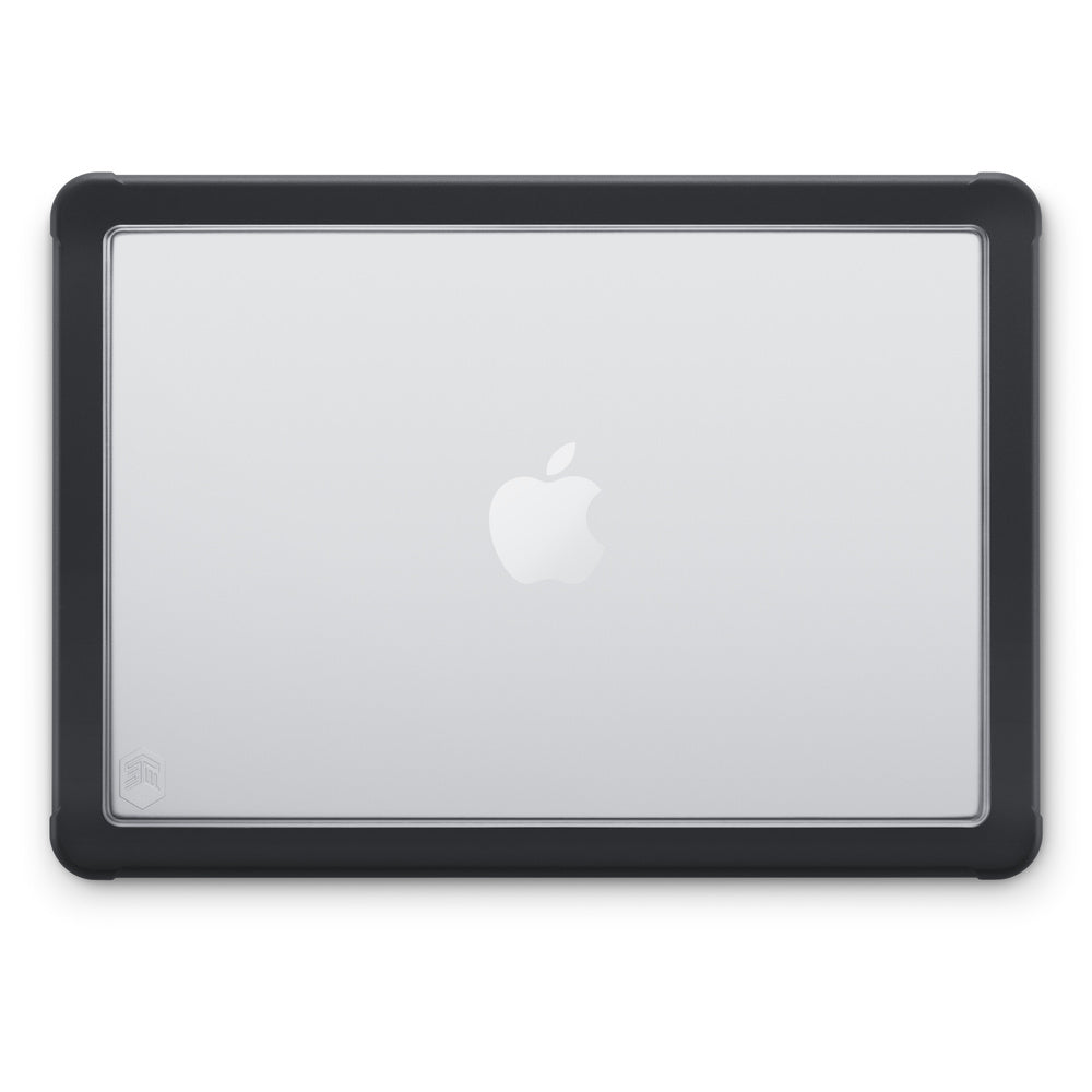 STM Dux Rugged Case for Macbook Air 13.6 inch M1 \ M2 \ M3 \ M4 - Black Clear