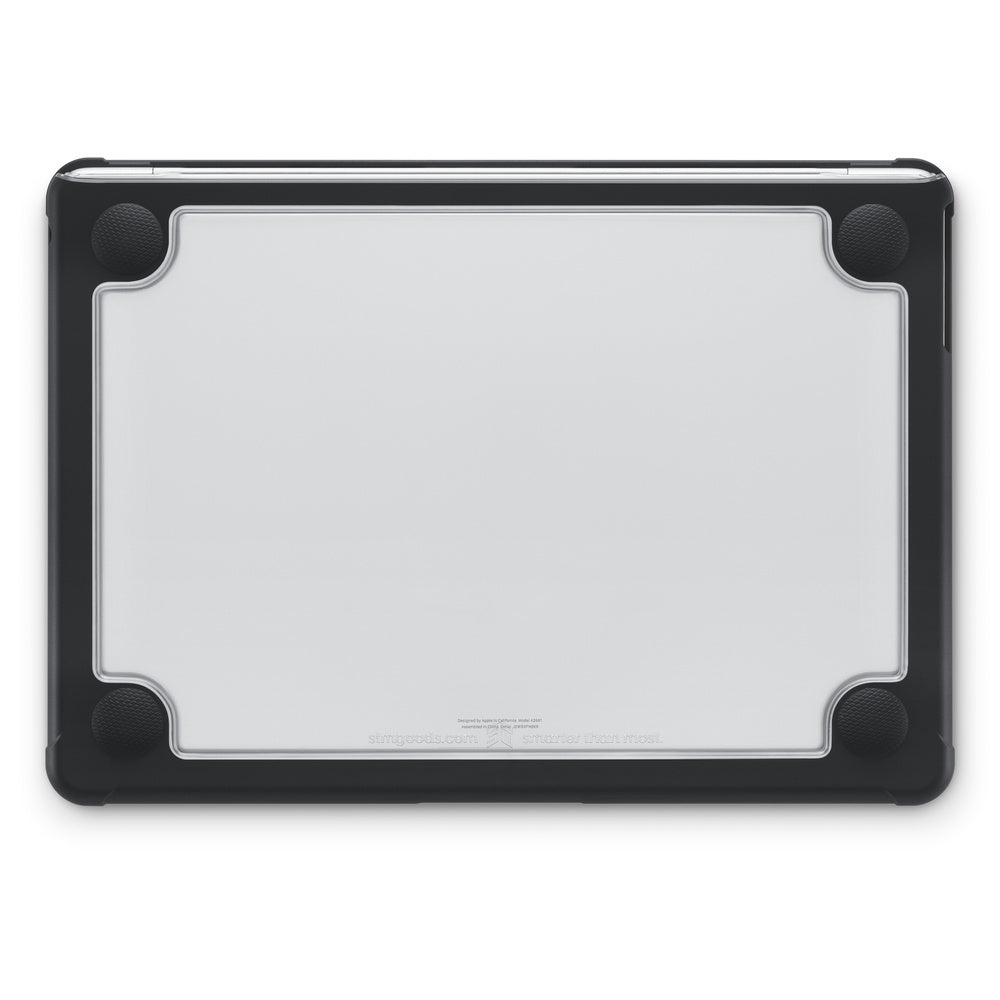 STM Dux Rugged Case for Macbook Air 13.6 inch M1 \ M2 \ M3 \ M4 - Black Clear