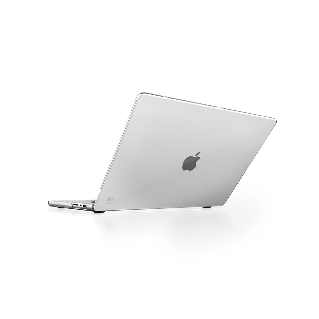 STM Studio Sleek Protective Case for Macbook Pro 14 inch M1 2021 & M2 2023 - Clear