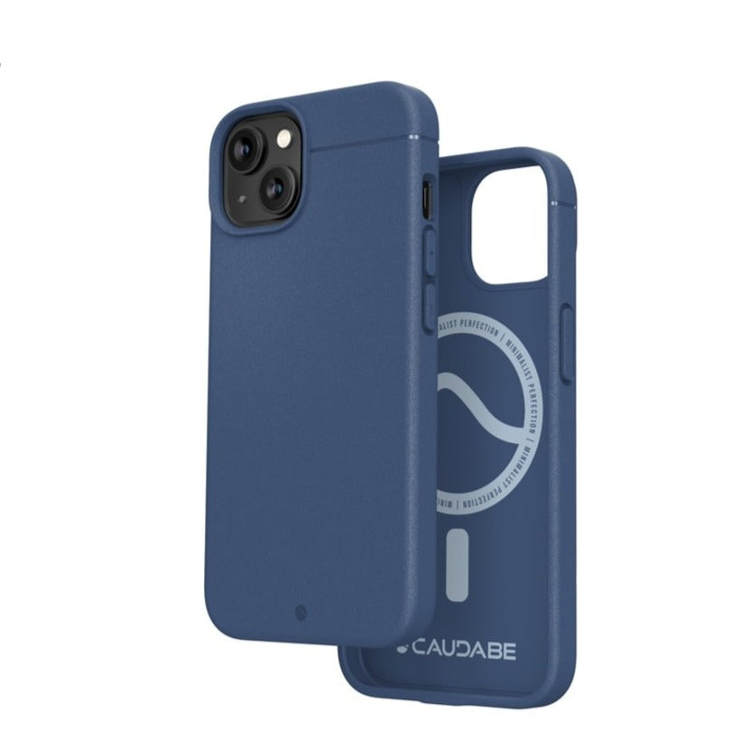 Caudabe Sheath Slim Protective Case with MagSafe iPhone 14 Plus 6.7 - Steel Blue