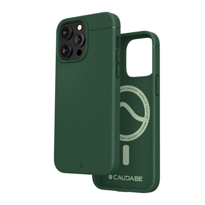 Caudabe Sheath Slim Protective Case with MagSafe iPhone 14 Pro 6.1 - Mountain Green