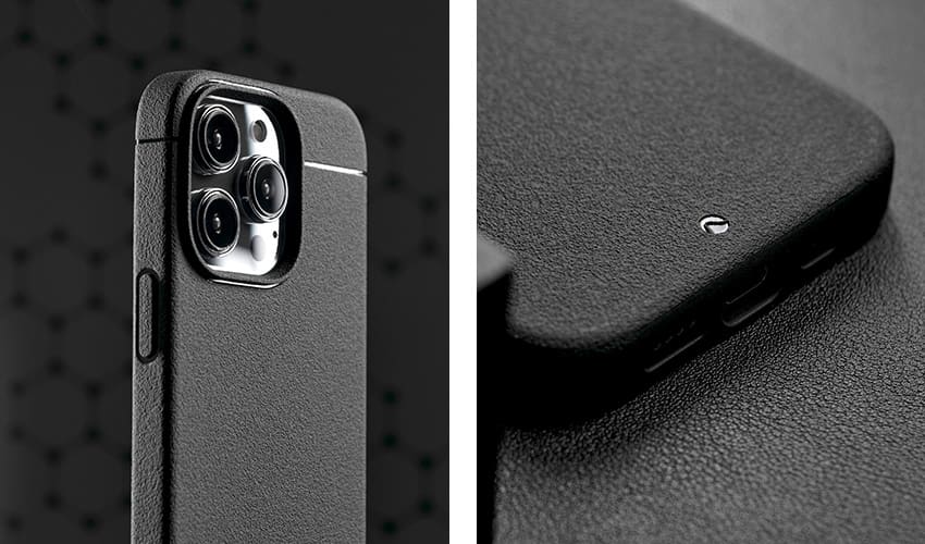 Caudabe Sheath Slim Protective Case with MagSafe iPhone 15 Pro Max 6.7 - Black