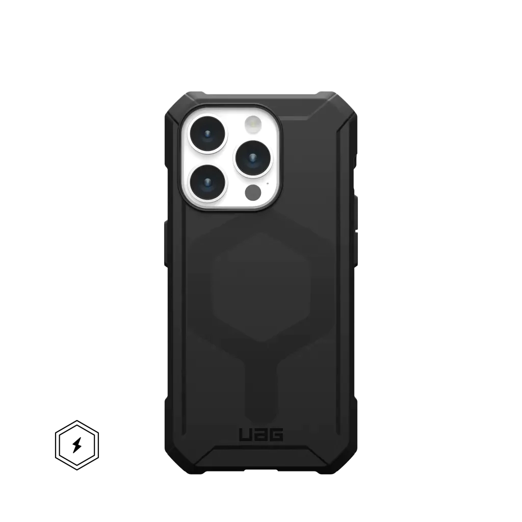 UAG Essential Armour Slim & MagSafe Case iPhone 15 Pro 6.1 Black
